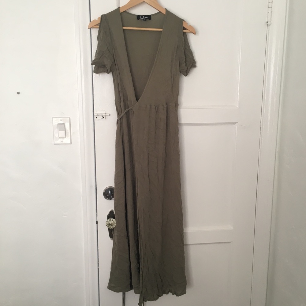 3 for $20 | Lulus | sage green wrap dress